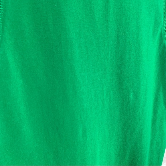 NIKE WOMEN'S WORKOUT TANK APPLE GREEN VNECK EMBROIDERED LOGO SIZE MEDIUM - Picture 5 of 7